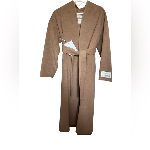 Aritzia Wilfred Raffles Coat - Cocoa Sand color - Picture 2 of 6